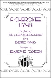 A Cherokee Hymn SA choral sheet music cover